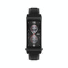 K7 1.14 inch TFT Screen Smart Call Bracelet, BT Call / Heart Rate / Blood Pressure / Blood Oxygen, Strap:Leather Strap(Black)