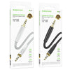 Borofone BL23 3.5mm Refinado AUX Audio Cable, Length:1m(Black)