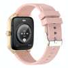 T19 Pro 1.96 inch IP67 Waterproof Silicone Band Smart Watch, Supports Dual-mode Bluetooth Call / Heart Rate Monitoring(Pink)