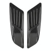 HD-713 1 Pair Car Hood Decorative Stickers Fender Air Vents Sticker(Carbon Fiber)