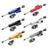 Motorcycle Handlebar Universal Shock Absorber Direction Damper Steering Stabilizer Damper Accessories(Red)