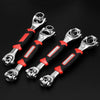 CY-0015 Multi-Function Universal Sleeve Wrench, Specification: 12-19mm 8 In 1 With Magnetic