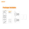 For Samsung Galaxy S21 2 PCS ENKAY Hat-Prince 0.2mm 9H 2.15D Round Edge Rear Camera Lens Tempered Glass Film Protector