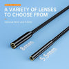 AN112 2 in 1 USB-C / Type-C + 8 Pin Interface 8mm HD Industry Endoscope, Length:10m Hard Tube