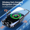 X12 Car Air Vent Touch Sensing Wireless Phone Charger Holder(Black)