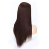 Wig Half Headgear Long Straight Hair U-Shaped Wig Headgear, Colour: 8.US-4M33# Chestnut Color