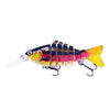 HENGJIA JM065 12cm Luya Fishing Gear Bait Multi-Section Fish Sinking Lure(6)