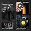 E-SMARTER W5131 Mini Keychain Strong Light Portable Flashlight, Specification: Tarnish+Tripod