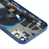 iPhone 12 Blue Back Cover Assembly with Wireless Charging