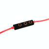 008 In-Ear Ear Hook Wire Control Sport Wireless Bluetooth Earphones with Mic, Support Handfree Call, For iPad, iPhone, Galaxy, Huawei, Xiaomi, LG, HTC and Other Smart Phones(Red)