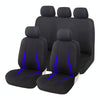Cars All Seasons Universal All-Inclusive Fabric Seat Cover(33055 Blue)