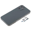 iPhone 12 Pro Back Housing Cover (Black) SIM Tray & Lens