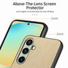 For Samsung Galaxy S24 FE 5G Twill Fabric Leather Skin Back Phone Case(Khaki)