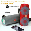 T&G TG322 40W Waterproof Portable LED Bluetooth Speaker(Grey)