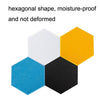 Polyester Fiber Wall Decoration Sound Insulation Cotton Sound Absorbing Board, Style: With Glue (Snow White)
