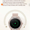 V66 1.28inch BT5.0 Smart Watch Support Heart Rate/ Sleep Detection, Style:Steel Strap(Silver)