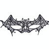 Halloween Masquerade Party Dance  Sexy Lady Lace Bat Mask(Black)