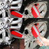Car Wash Brush Soft Hub Multi-Function Dust Removal Tool, Color: Red Sponge Brush
