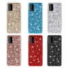 For Samsung Galaxy S20 FE Glitter Powder Shockproof TPU Protective Case(Black)