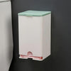 Bathroom Wall-mounted Sanitary Napkin Organizer Multifunctional Cotton Swab Tissue Box(Green)