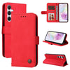 For Samsung Galaxy A36 5G / A56 5G Skin Feel Life Tree Metal Button Leather Phone Case(Red)
