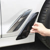 Car ABS Fender Decorative Sticker for BMW 5 Series 525Li 530Li, Bright Black