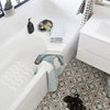 24pcs /Bag Wavy Shaped Safety Bathtub Non-Slip Sticker, Specification:  1.3 x 18cm(Transparent)