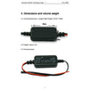 Fulree 12V To 3.3V 2.5A Vehicle Power Supply DC Ultra Thin Step-Down Power Converter