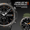 Zeblaze Vibe 7 1.39 inch Round Screen HD Smart Watch Support Voice Call/Health Monitoring(Khaki)