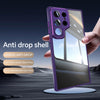 For Samsung Galaxy S25 Ultra 5G Acrylic Hybrid TPU Armor Shockproof Phone Case(Purple)