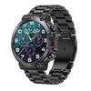 K56 Pro 1.39 inch Smart Steel Strap Wristband Support Heart Rate Monitoring / Blood Pressure Monitoring(Black Three Strains)