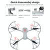 STARTRC 1108363 Drone Propeller Protective Guard Anti-collision Ring for DJI Mavic Air 2(Grey)