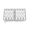 Stainless Steel Folding Barbecue Net  Portable BBQ Picnic Accessories, Size:L 35.8x20CM
