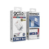 WK WP-U57 Max 18W Maxspeed QC3.0 Fast Charger +  USB to Micro USB Data Cable, Plug Type:UK Plug