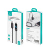USAMS SJ743 30W USB-C / Type-C to 8 Pin Zinc Alloy Fast Data Cable, Length: 1.2m(Titanium)