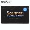 100 RFID Blocking Cards - Credit Card Protector - Wallet Security