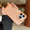 For iPhone 13 Pro Soft Sandy Skin Feel Translucent PC Phone Case(Desert Gold)