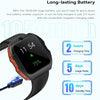 Model X 1.99 inch IP68 Waterproof Android 9.0 4G Dual Cameras Matte Smart Watch, Specification:2GB+16GB(Black Orange)