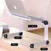 Universal 360 Degree Adjustment Folding Aluminum Alloy Laptop Stand(White)