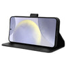 For Samsung Galaxy S24 FE 5G Diamond Texture Leather Phone Case(Black)
