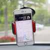 Navigation Car Holder Dashboard Desktop Suction Cup Mobile Phone Holder(Black Red)