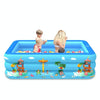 Household Indoor and Outdoor Amusement Park Pattern Children Square Inflatable Swimming Pool, Size:130 x 85 x 50cm