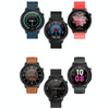 LOANIY E80 1.3 Inch Heart Rate Detection Smart Watch, Color: Black Leather