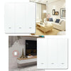 3 Buttons Intelligent Switch Smart Wall Switch (White)