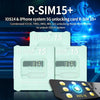 R-SIM 15+ Dual CPU Aegis Cloud Upgraded Version iOS 14 System Universal 5G Unlocking Card