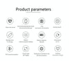 T3 Dual Display Smart Watch For Men IP68 Waterproof Fitness Bracelet 15 Days Standby Business Smartwatch Activity Tracker(Black)
