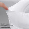 20pcs Paste Portable Waterproof Non-woven Disposable Toilet Seat Cover(White)