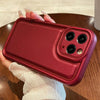 For iPhone 11 Pro Max Leather Texture TPU Phone Case(Red)