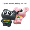 2 PCS TTPU1054 Cute Cartoon Animal Slow Rebound Decompression Toy(Panda Pink)