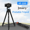 JMARY KP2205 Travel Tripod Mobile Phone Holder Telescopic Camera Mount Tripod Stand